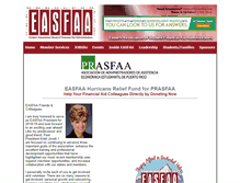 Tablet Screenshot of easfaa.org